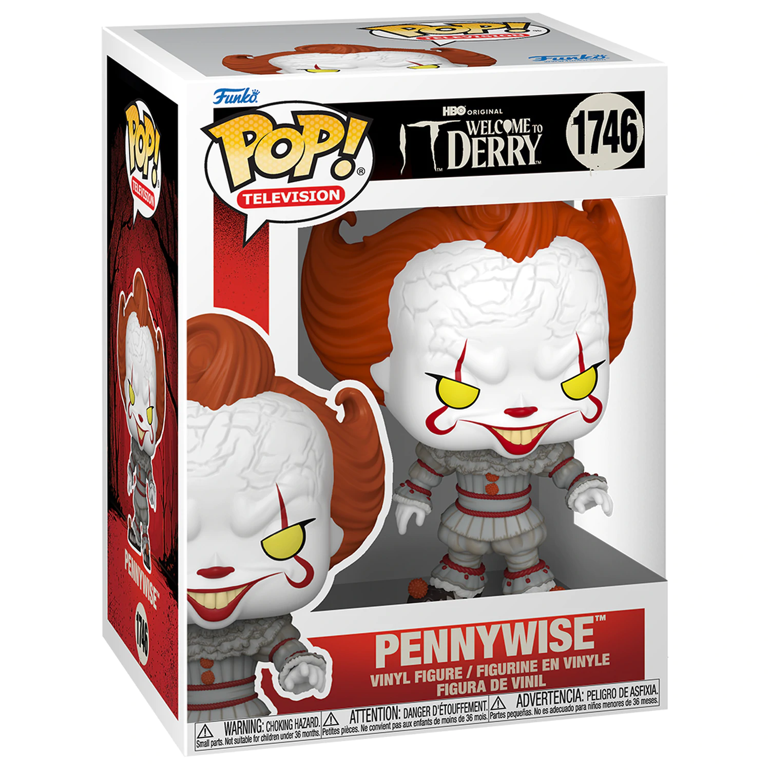 It-Welcome to Derry Funko POP! Plus Vinyl Figure Pennywise the Dancing Clown 9 cm product photo