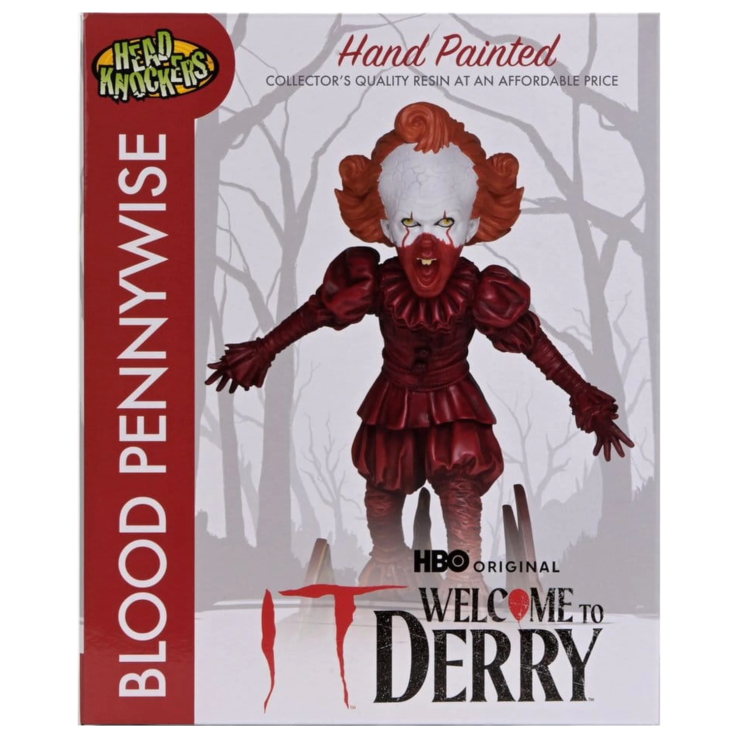 It: Welcome To Derry Head Knocker Blood Pennywise 19 cm product photo