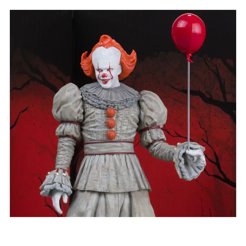 It: Welcome to Derry Movie Maniacs PVC Statue Pennywise (Gold Label) 16 cm product photo