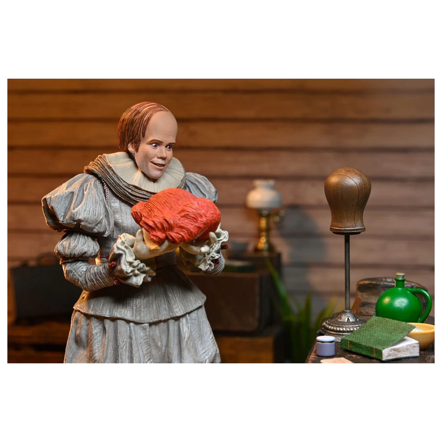 It: Welcome To Derry Action Figure Ultimate Bob Gray As Pennywise 18 cm product photo