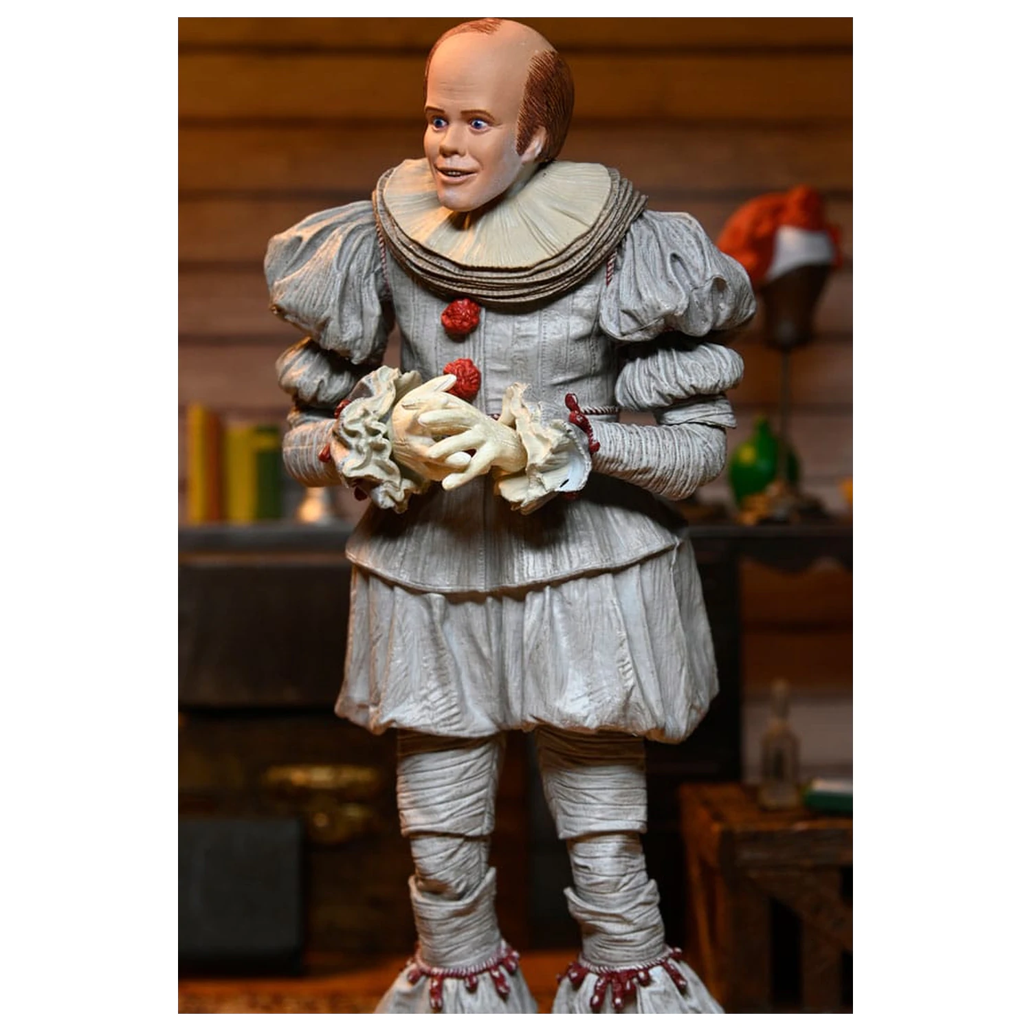 It: Welcome To Derry Action Figure Ultimate Bob Gray As Pennywise 18 cm product photo
