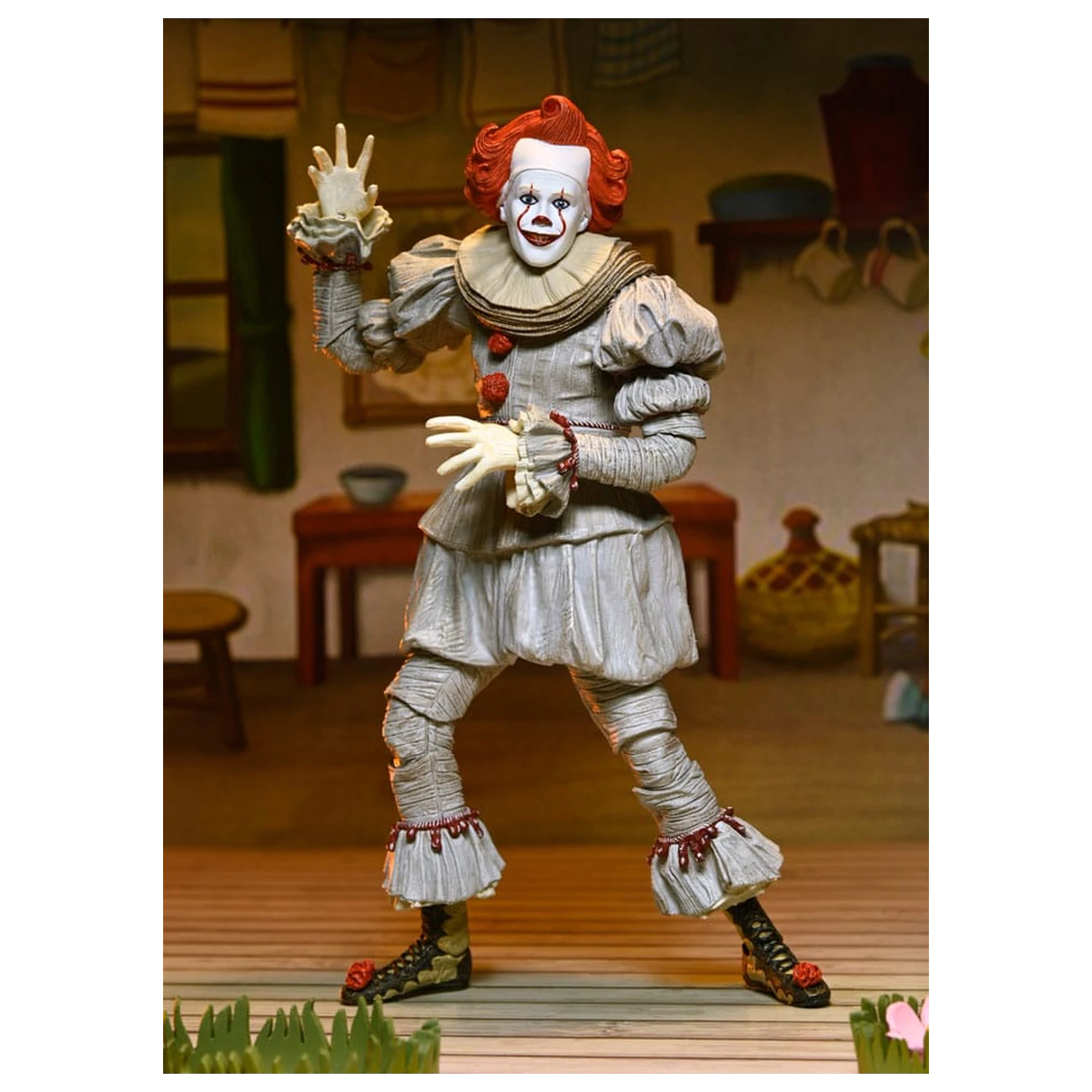 It: Welcome To Derry Action Figure Ultimate Bob Gray As Pennywise 18 cm product photo