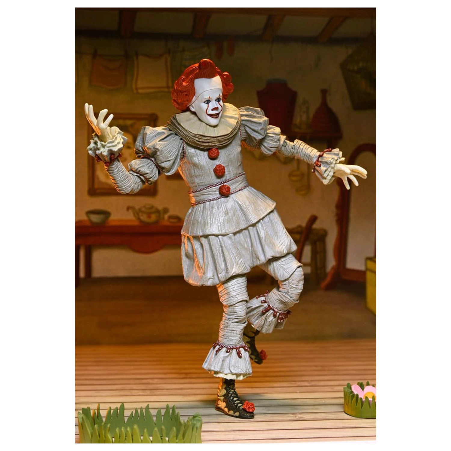It: Welcome To Derry Action Figure Ultimate Bob Gray As Pennywise 18 cm product photo