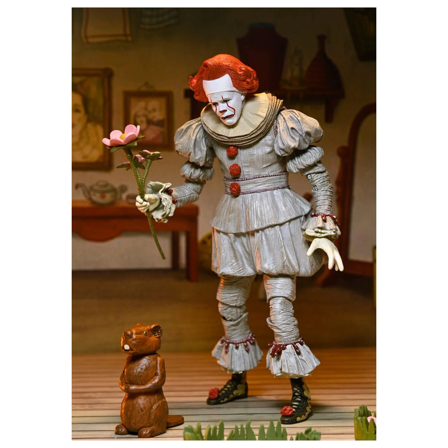 It: Welcome To Derry Action Figure Ultimate Bob Gray As Pennywise 18 cm product photo