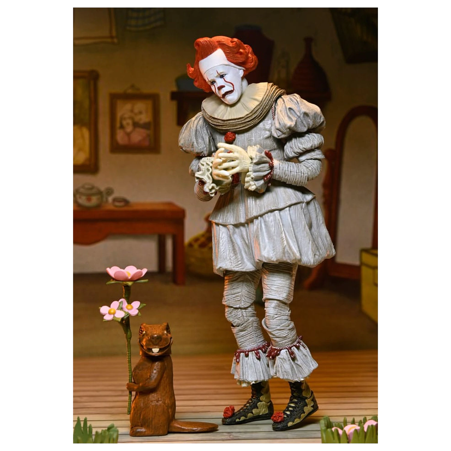 It: Welcome To Derry Action Figure Ultimate Bob Gray As Pennywise 18 cm product photo