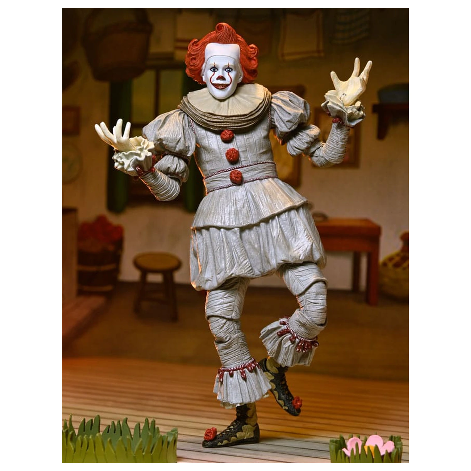 It: Welcome To Derry Action Figure Ultimate Bob Gray As Pennywise 18 cm product photo