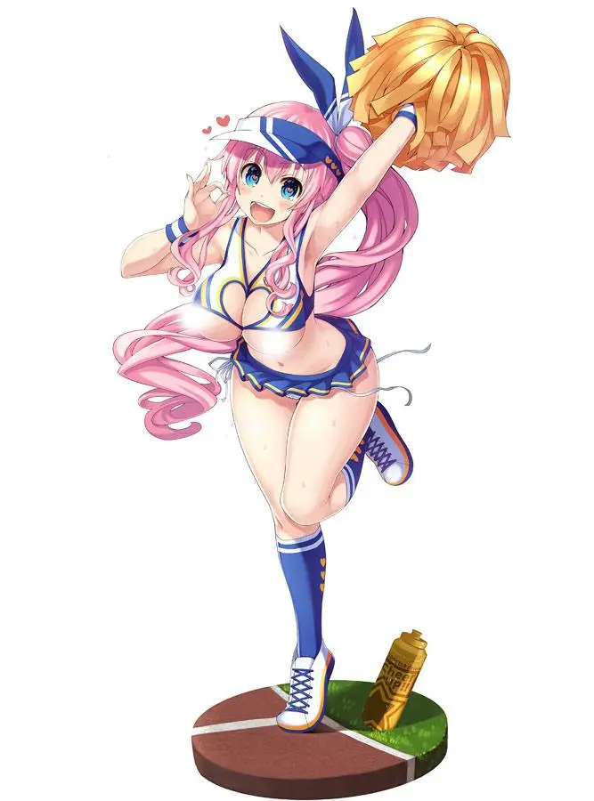 Ito Life Original Character PVC Statue 1/6.5 Cheer Gal 27 cm product photo