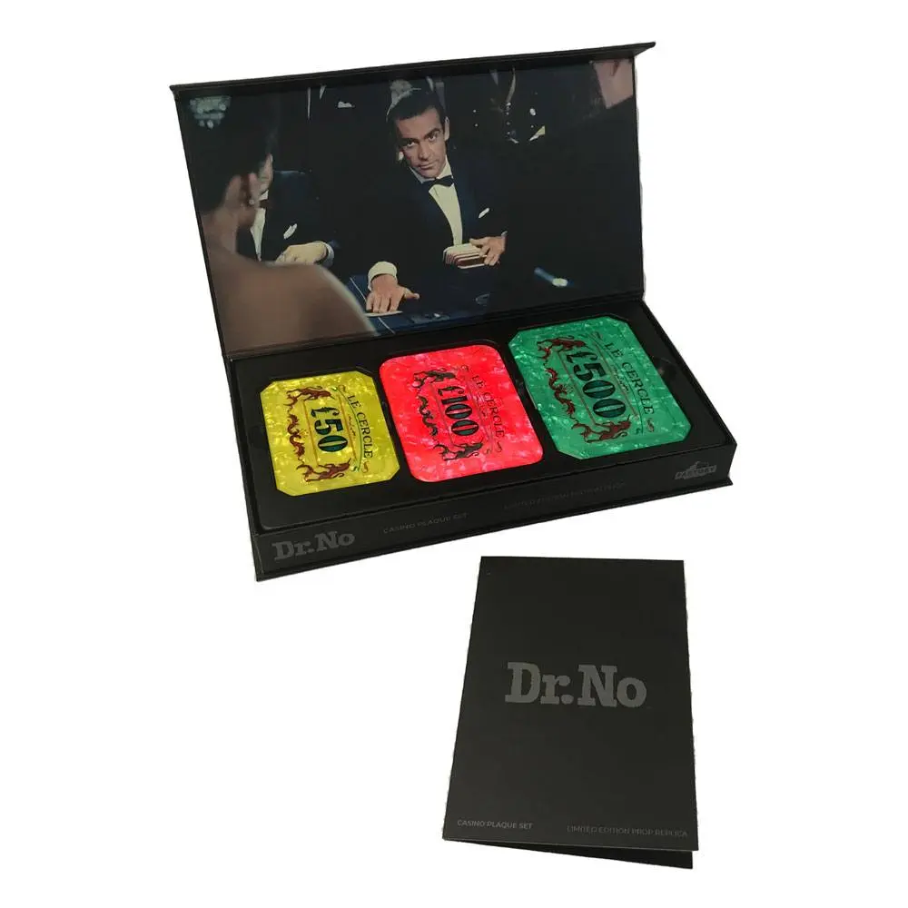 James Bond Replica 1/1 Dr. No Casino Plaques Limited Edition termékfotó