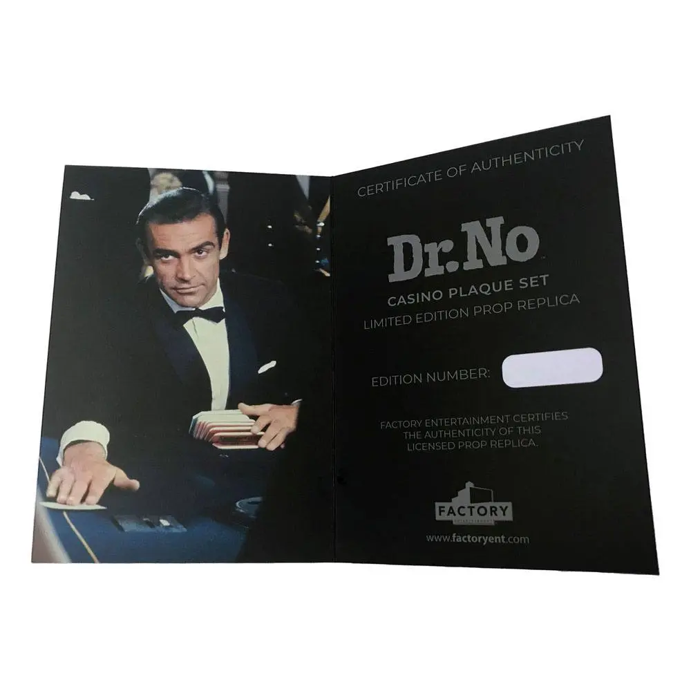 James Bond Replica 1/1 Dr. No Casino Plaques Limited Edition termékfotó