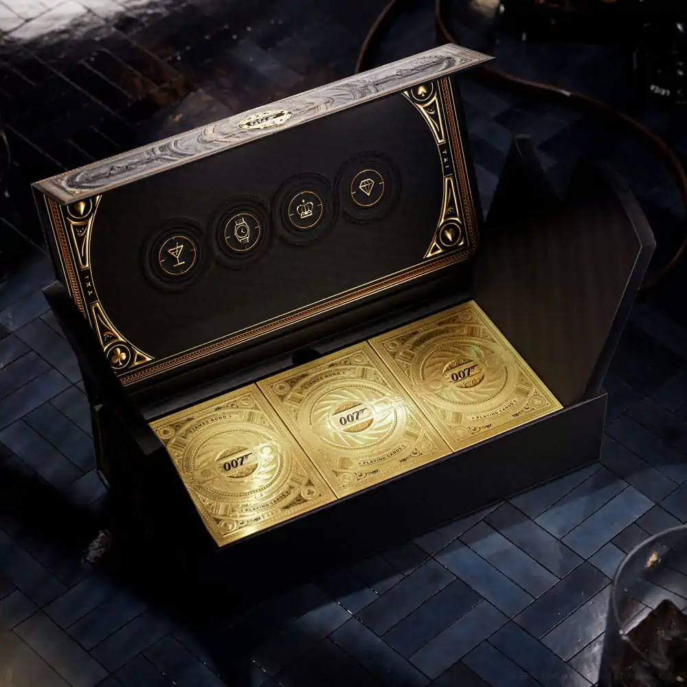 James Bond Playing Cards Box Set James Bond Gold Edition product photo