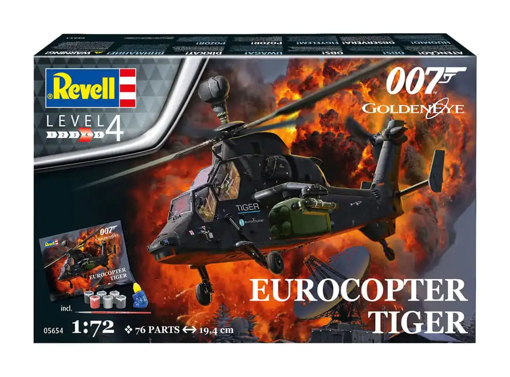 James Bond Model Kit Gift Set Eurocopter Tiger (GoldenEye) product photo