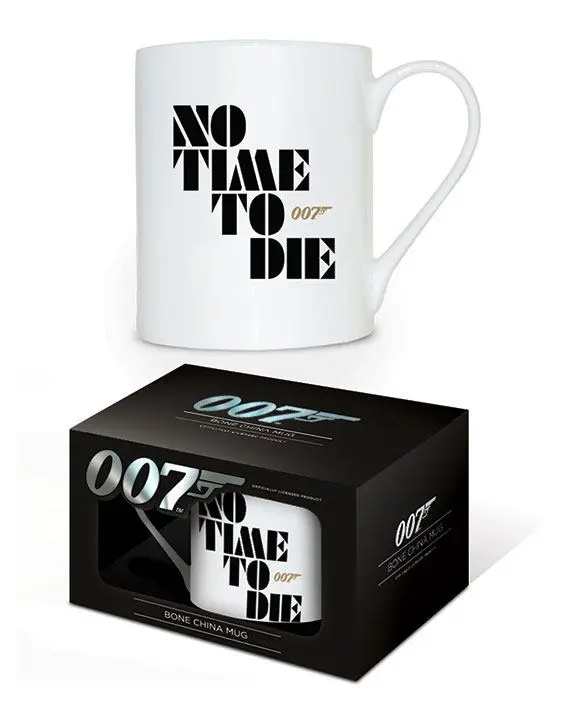 James Bond No Time to Die Bone China Mug 007 product photo