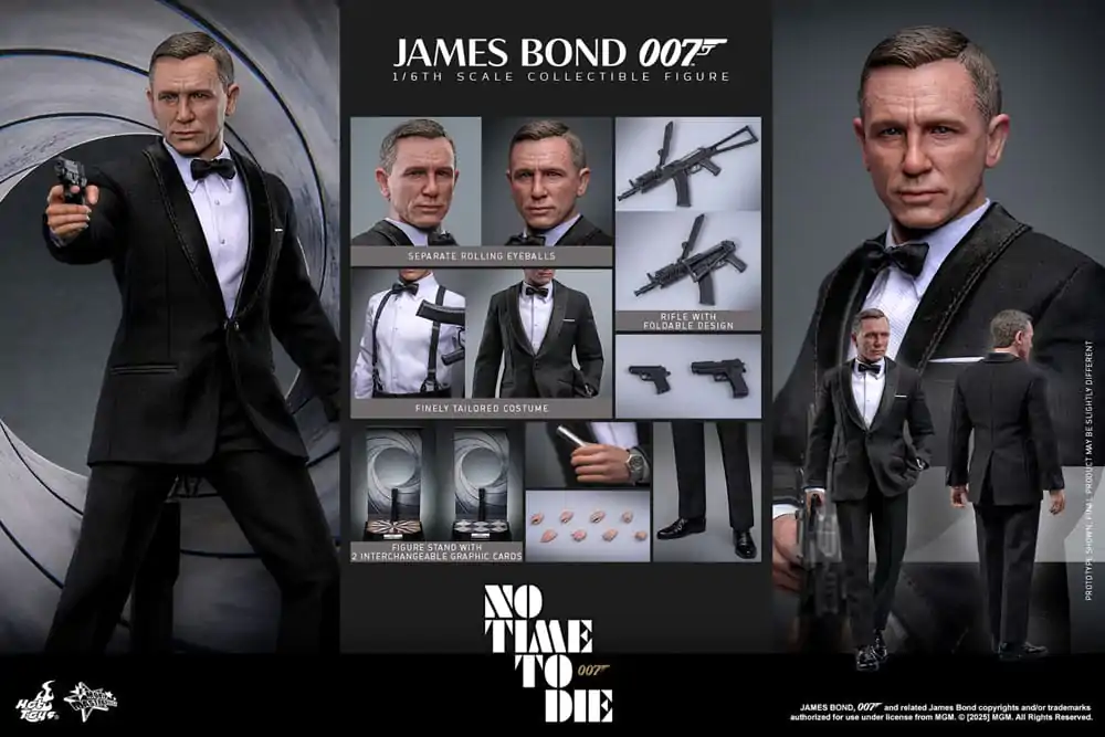 No Time to Die Movie Masterpiece Action Figure 1/6 James Bond 30 cm product photo