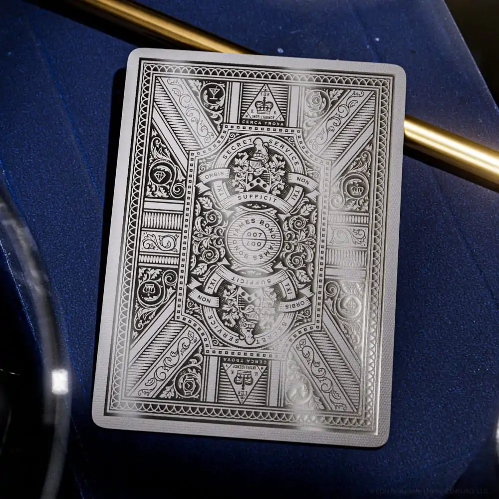 James Bond Playing Cards Silver Edition product photo