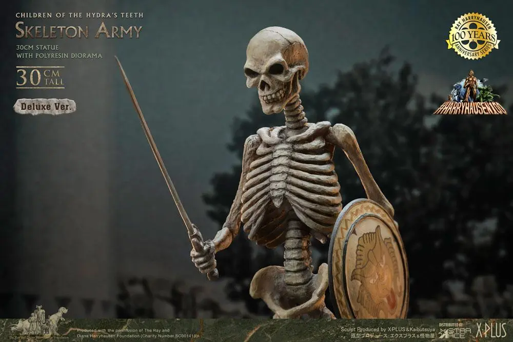 Jason and the Argonauts Gigantic Soft Vinyl Statue Ray Harryhausens Skeleton Army (Children of the Hydra's Teeth) 32 cm product photo