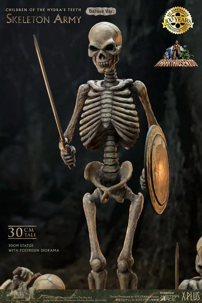 Jason and the Argonauts Gigantic Soft Vinyl Statue Ray Harryhausens Skeleton Army (Children of the Hydra's Teeth) 32 cm product photo