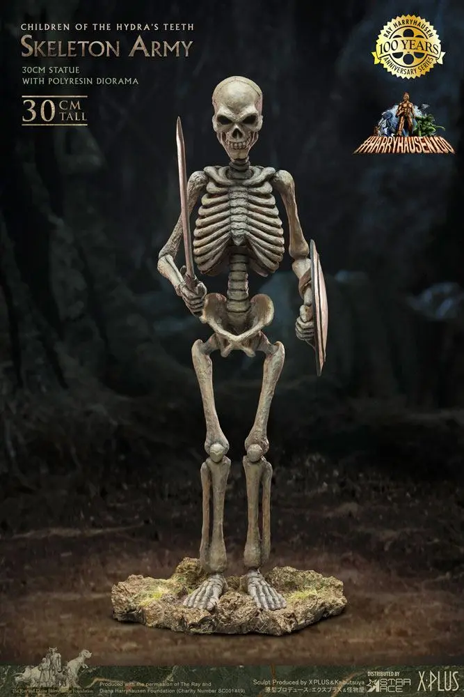 Jason and the Argonauts Gigantic Soft Vinyl Statue Ray Harryhausens Skeleton Army (Children of the Hydra's Teeth) 32 cm product photo