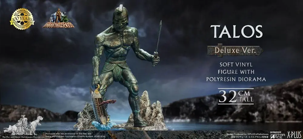 Jason and the Argonauts Soft Vinyl Statue Ray Harryhausens Talos Deluxe Ver. 32 cm product photo