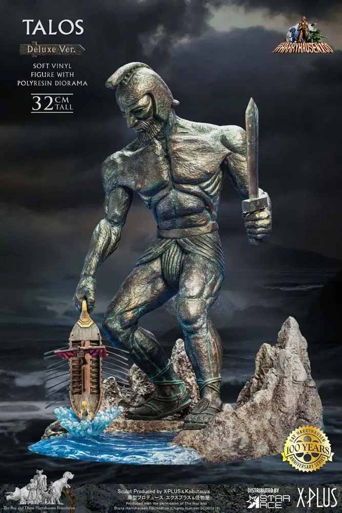 Jason and the Argonauts Soft Vinyl Statue Ray Harryhausens Talos Deluxe Ver. 32 cm product photo