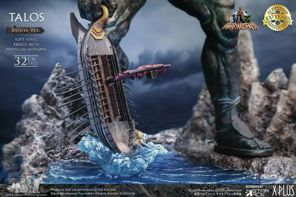 Jason and the Argonauts Soft Vinyl Statue Ray Harryhausens Talos Deluxe Ver. 32 cm product photo