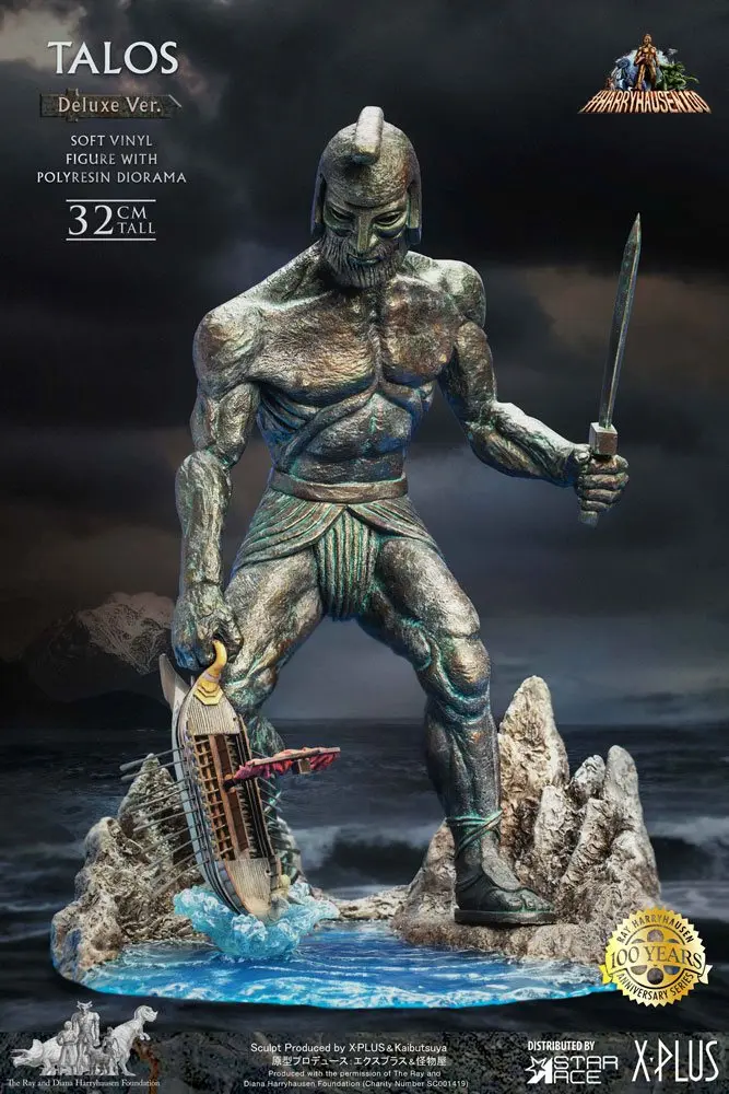 Jason and the Argonauts Soft Vinyl Statue Ray Harryhausens Talos Deluxe Ver. 32 cm product photo