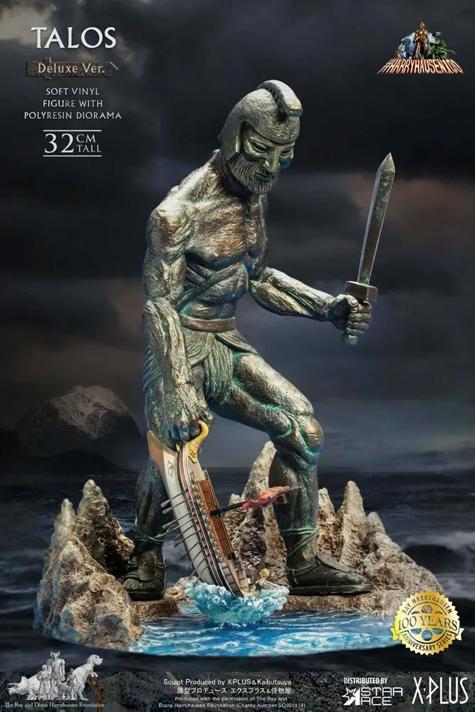 Jason and the Argonauts Soft Vinyl Statue Ray Harryhausens Talos Deluxe Ver. 32 cm product photo