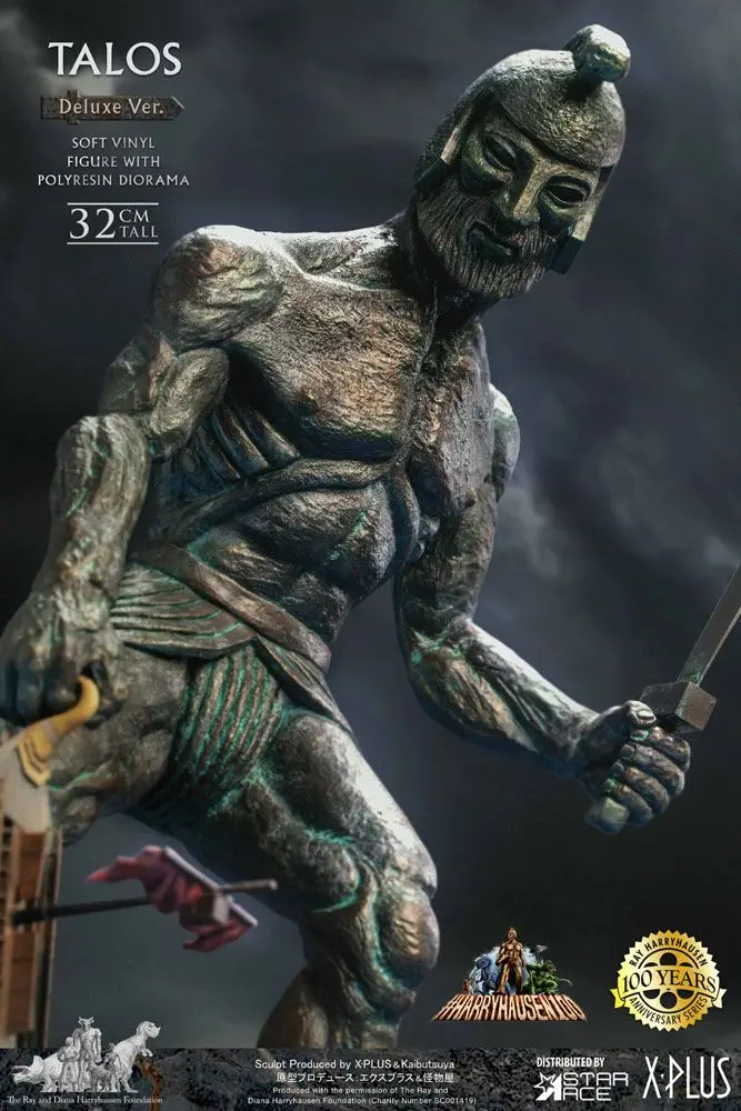 Jason and the Argonauts Soft Vinyl Statue Ray Harryhausens Talos Deluxe Ver. 32 cm product photo