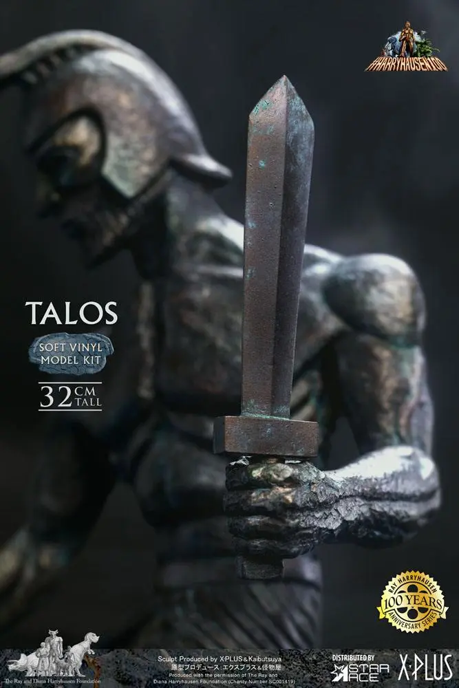 Jason and the Argonauts Soft Vinyl Model Kit Ray Harryhausens Talos 32 cm product photo