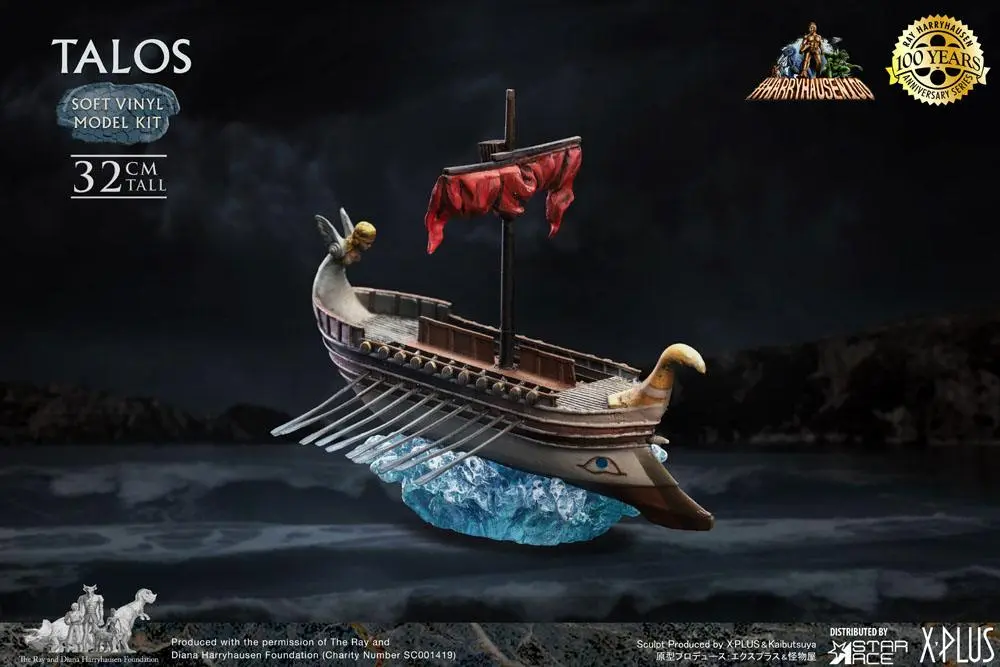 Jason and the Argonauts Soft Vinyl Model Kit Ray Harryhausens Talos 32 cm product photo