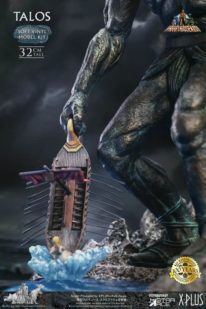 Jason and the Argonauts Soft Vinyl Model Kit Ray Harryhausens Talos 32 cm product photo