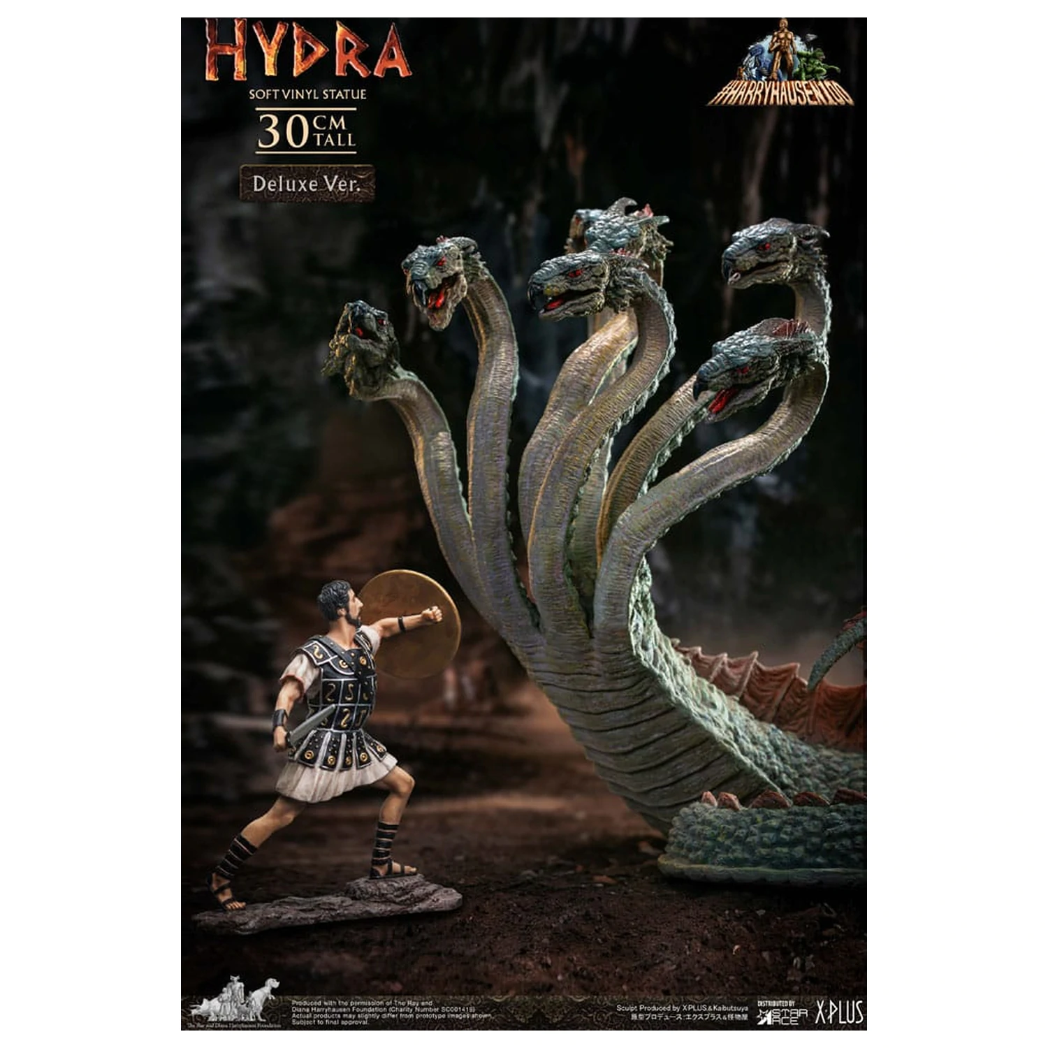 Jason and the Argonauts Soft Vinyl Statue Hydra Deluxe Version 30 cm product photo