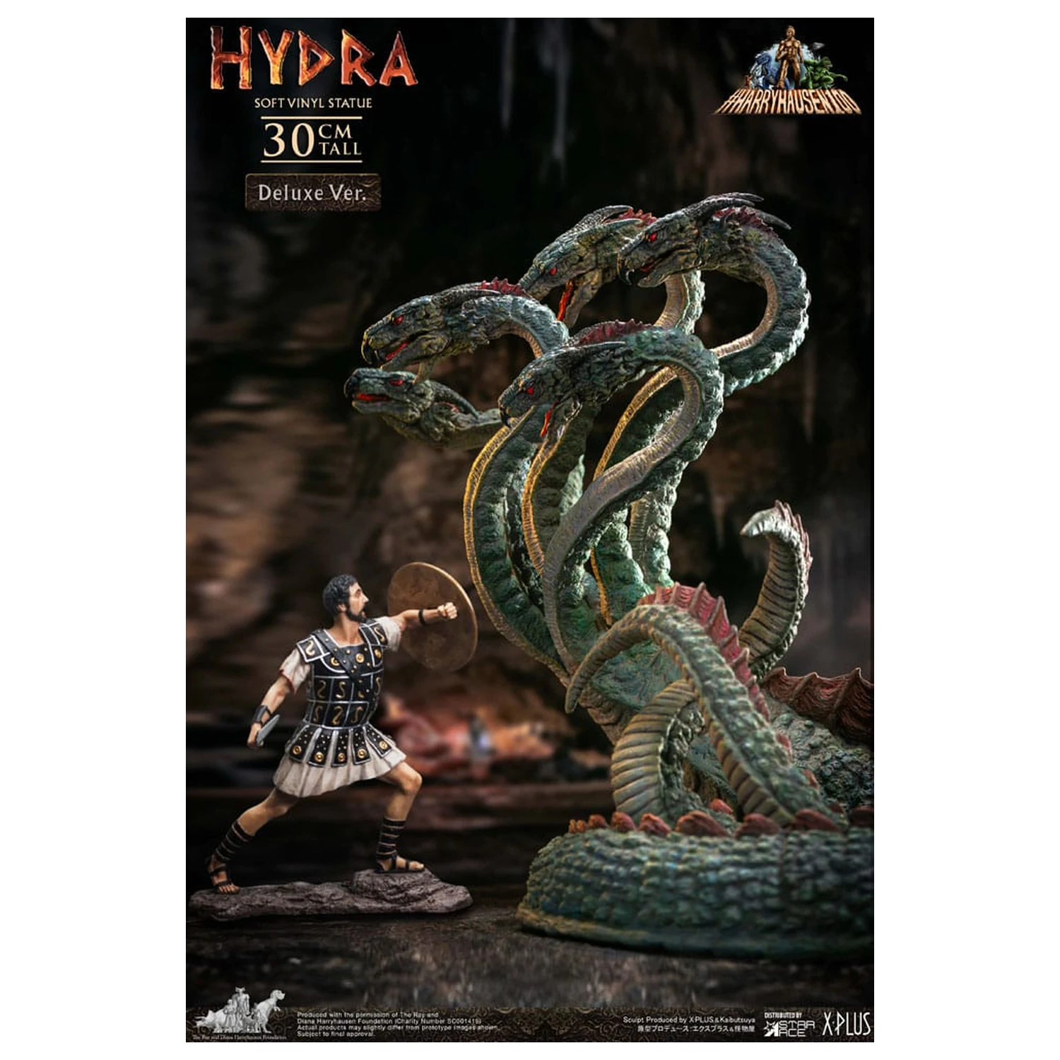 Jason and the Argonauts Soft Vinyl Statue Hydra Deluxe Version 30 cm product photo