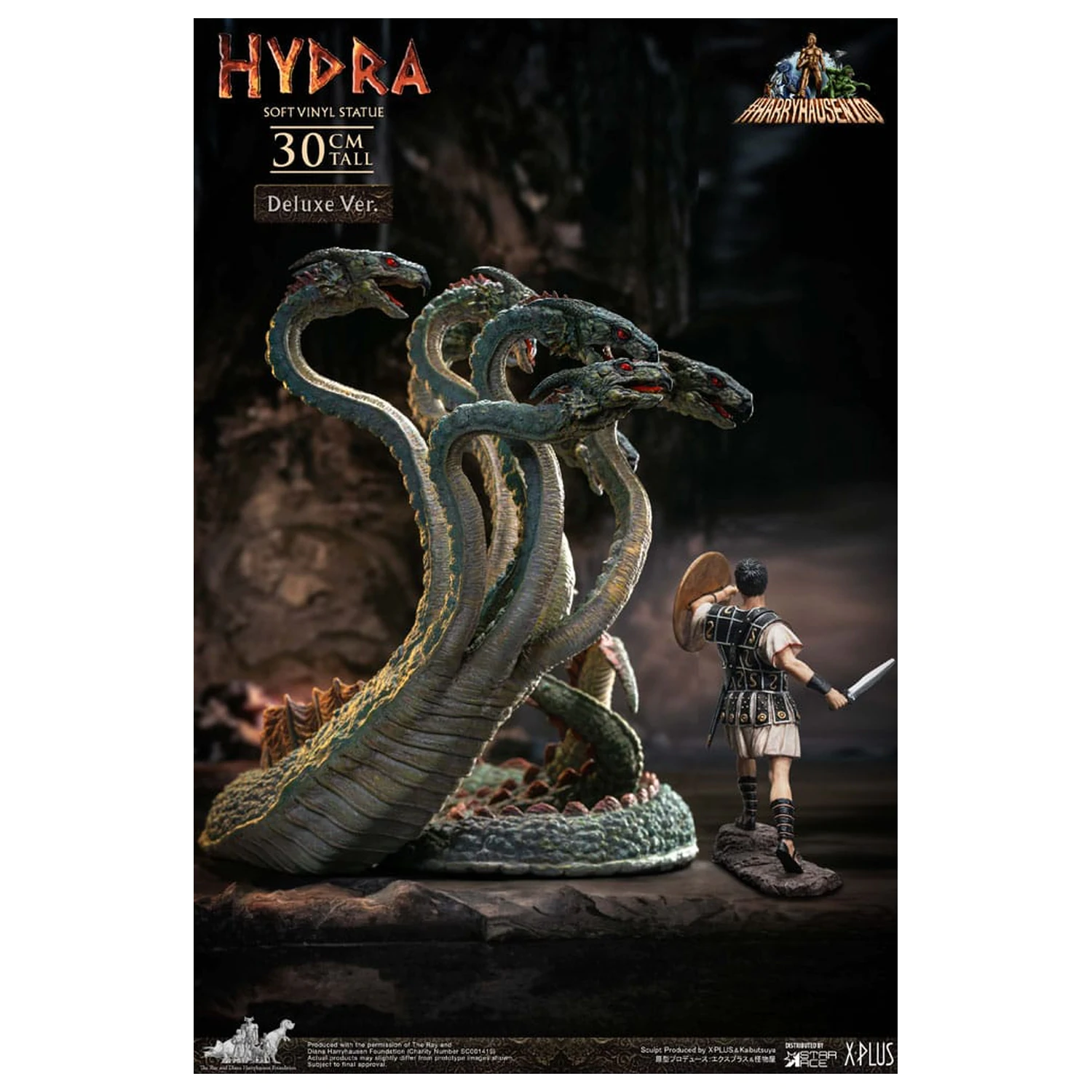 Jason and the Argonauts Soft Vinyl Statue Hydra Deluxe Version 30 cm product photo