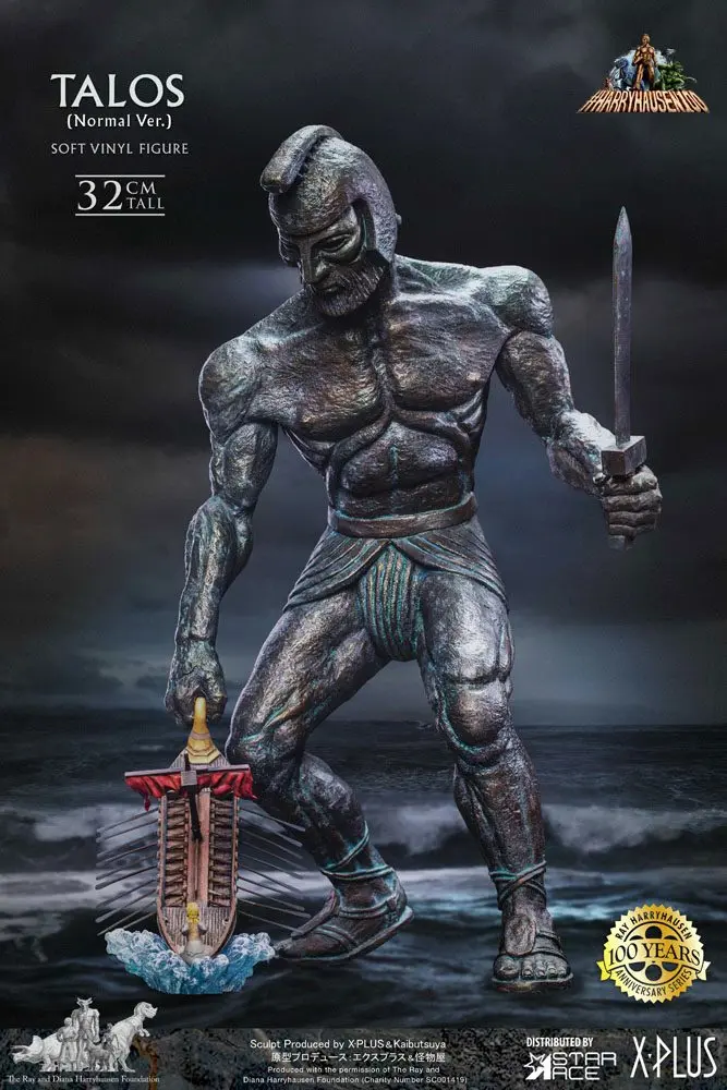 Jason and the Argonauts Soft Vinyl Statue Ray Harryhausens Talos 32 cm product photo