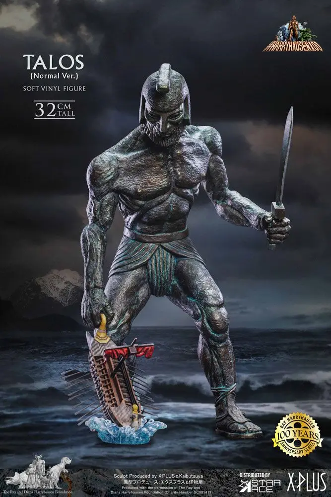 Jason and the Argonauts Soft Vinyl Statue Ray Harryhausens Talos 32 cm product photo
