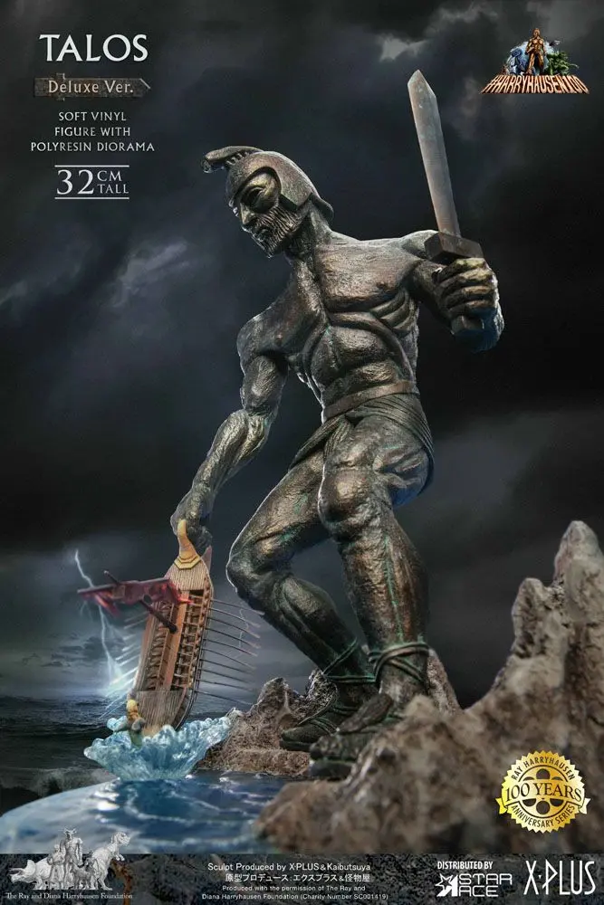 Jason and the Argonauts Soft Vinyl Statue Ray Harryhausens Talos 32 cm product photo