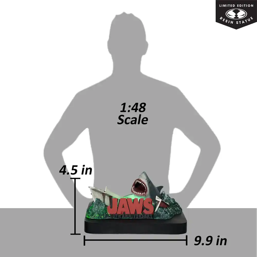 Jaws 1/48 PVC Statue Jaws (50th Anniversary) 25 cm product photo
