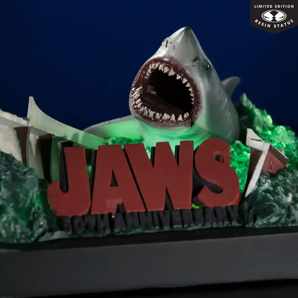Jaws 1/48 PVC Statue Jaws (50th Anniversary) 25 cm product photo