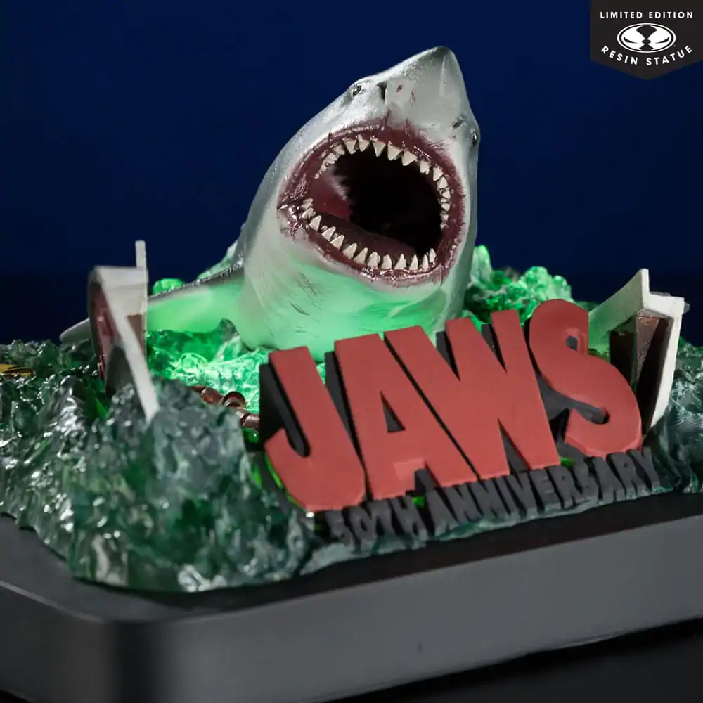 Jaws 1/48 PVC Statue Jaws (50th Anniversary) 25 cm product photo