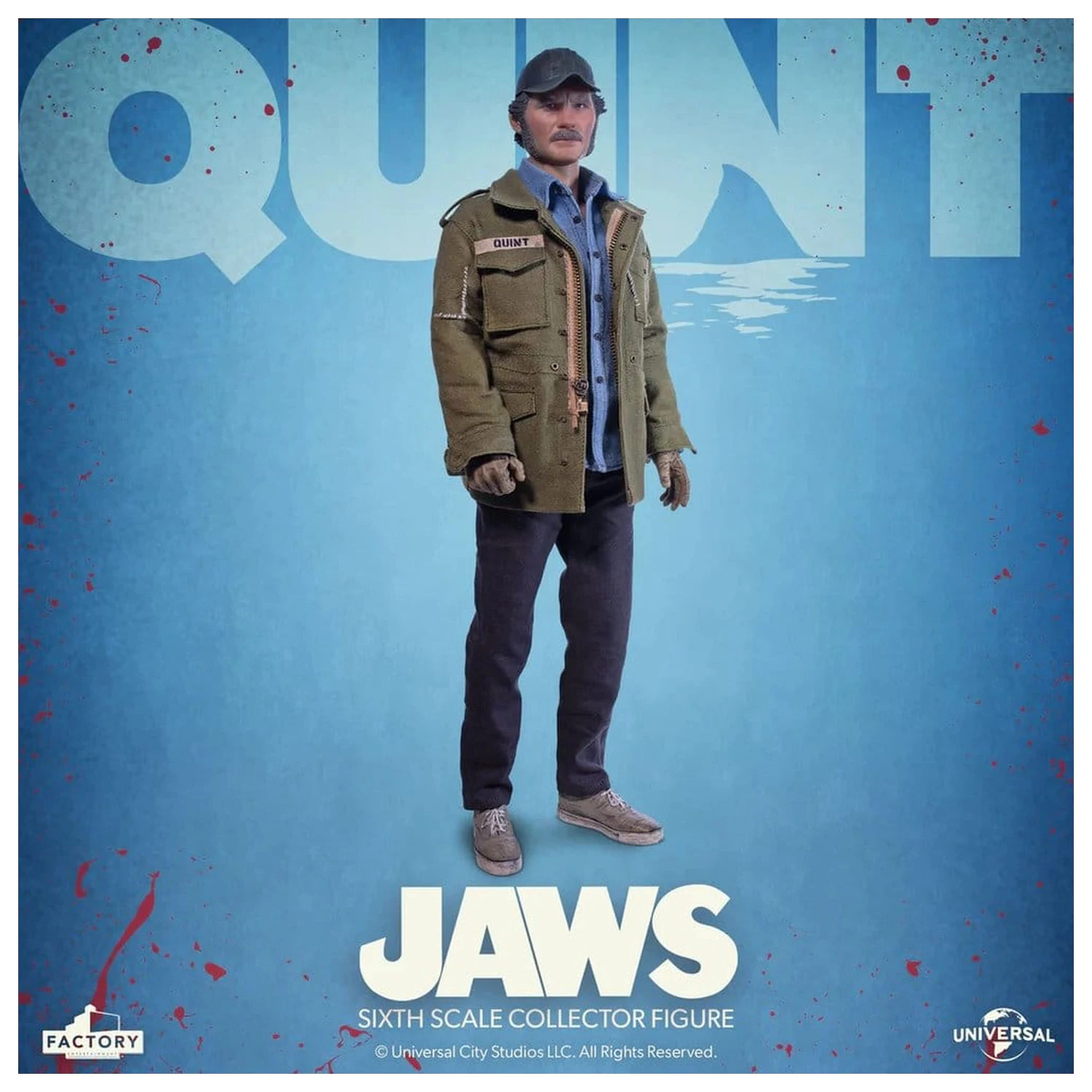 Jaws Action Figure 1/6 Quint 30 cm product photo