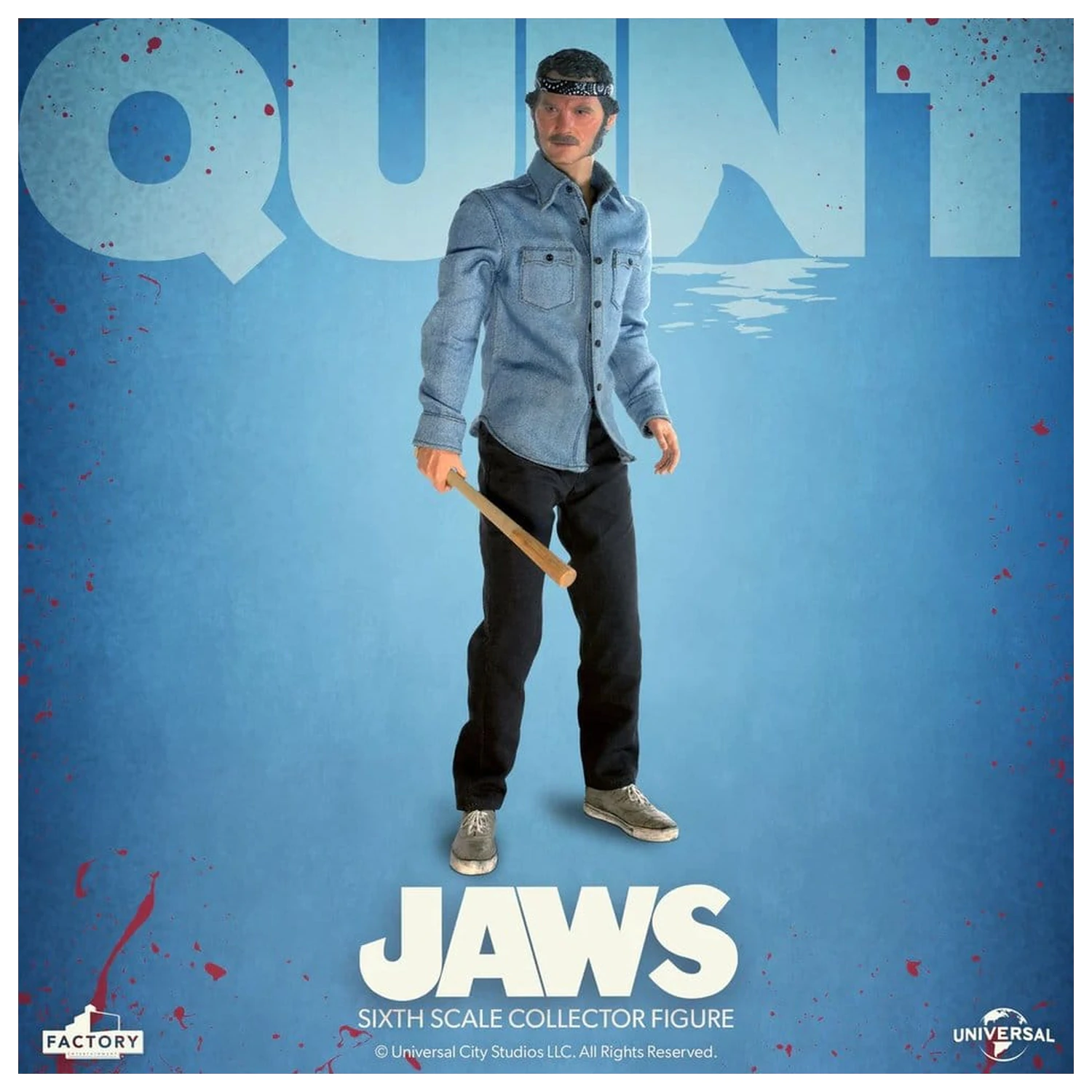 Jaws Action Figure 1/6 Quint 30 cm product photo