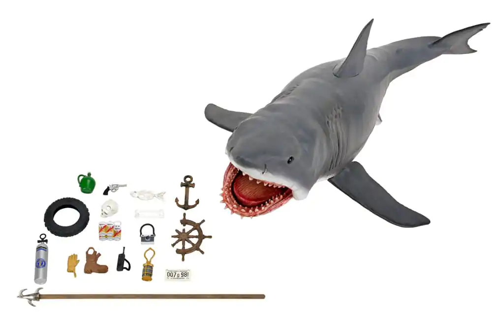 Jaws 12" Head to Tail Action Figure The Game of Jaws 50th Anniversary 38 cm product photo