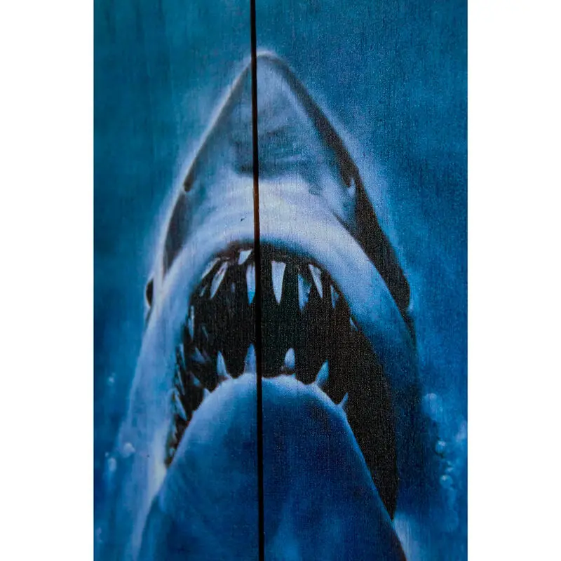 Jaws 1975 Woodart 3D Print wooden sign product photo