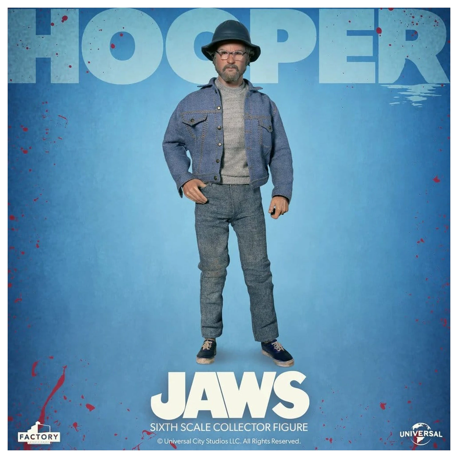 Jaws Action Figure 1/6 Hooper 30 cm product photo