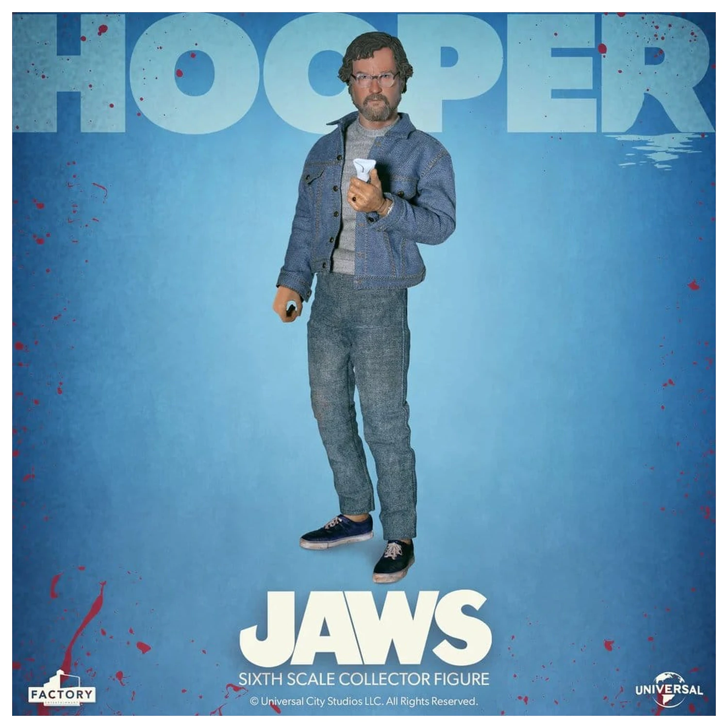 Jaws Action Figure 1/6 Hooper 30 cm product photo