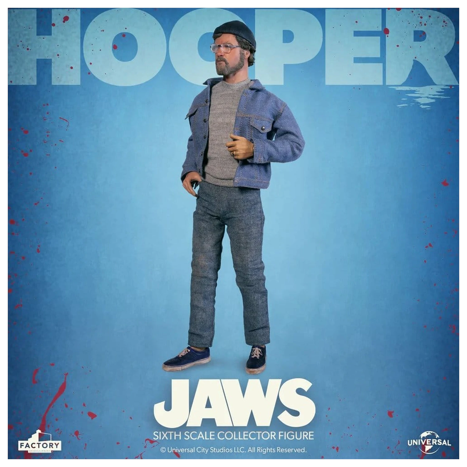 Jaws Action Figure 1/6 Hooper 30 cm product photo