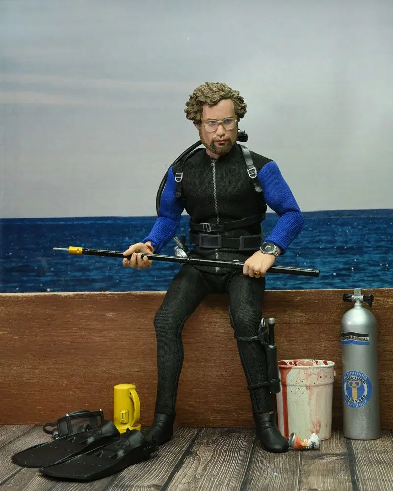 Jaws Clothed Action Figure Matt Hooper (Shark Cage) 20 cm termékfotó