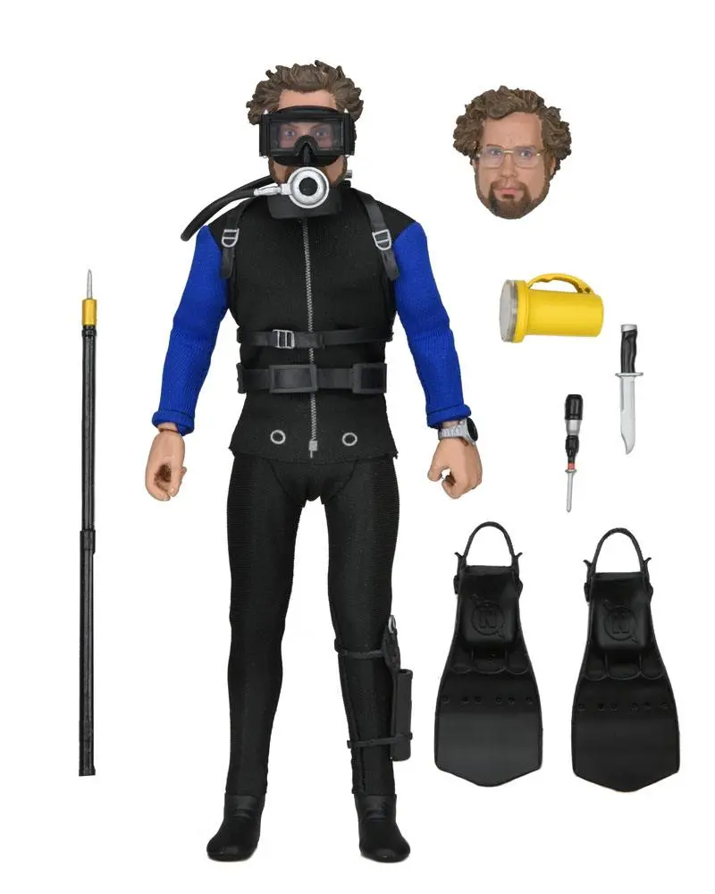 Jaws Clothed Action Figure Matt Hooper (Shark Cage) 20 cm termékfotó