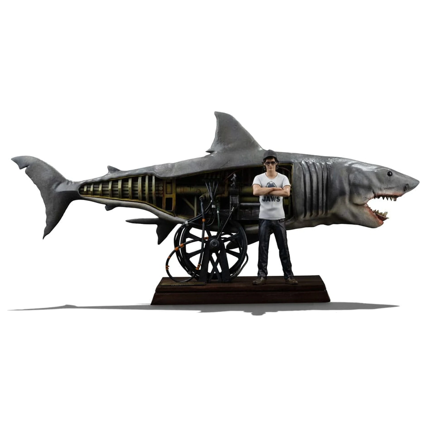 Jaws Deluxe Art Scale Statue 1/10 Steven Spielberg Jaws 50th anniversary 27 cm product photo