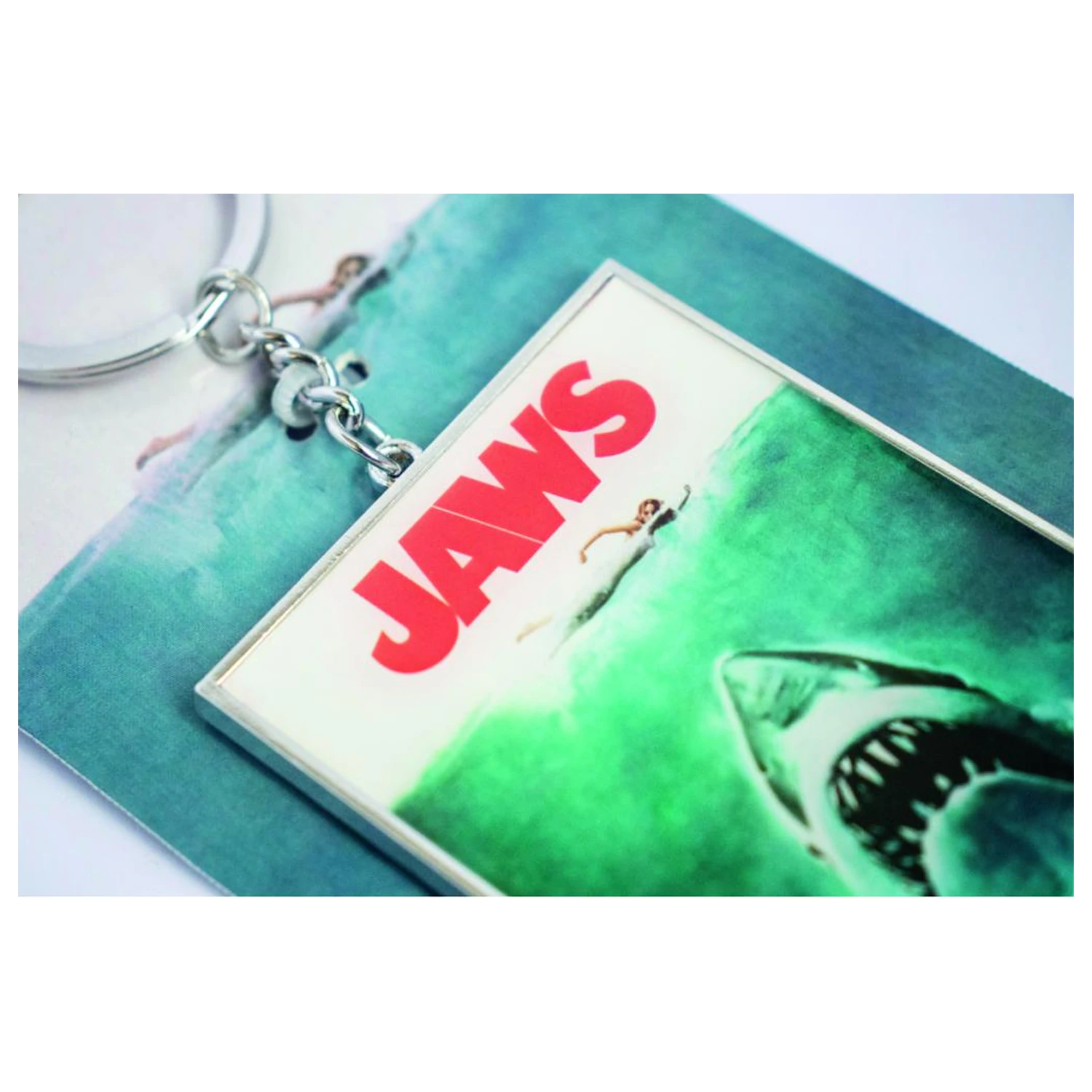 Jaws Metal Keychain  product photo